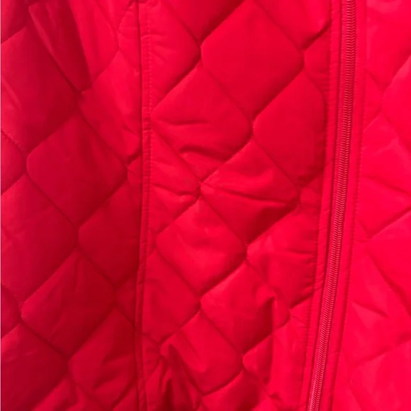 Kim Rogers NWT Red quilted Black Houndstooth Vest size 4X - Picture 2 of 7